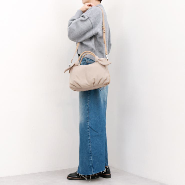 カシュカシュ / 下がりリボンナイロン2wayミニトートバッグ | UNBILLION | 詳細画像5 