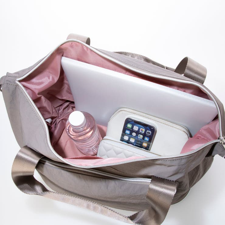 カシュカシュ cachecache / ポータブルシワナイロンボストンバッグ | UNBILLION | 詳細画像10 