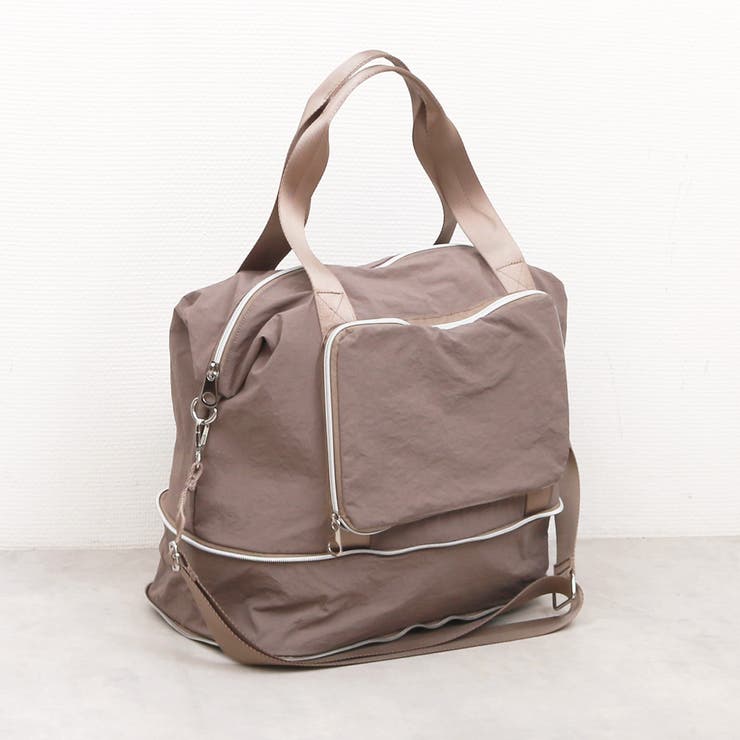 カシュカシュ cachecache / ポータブルシワナイロンボストンバッグ | UNBILLION | 詳細画像2 