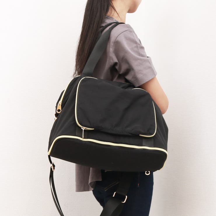 カシュカシュ cachecache / ポータブルシワナイロンボストンバッグ | UNBILLION | 詳細画像17 