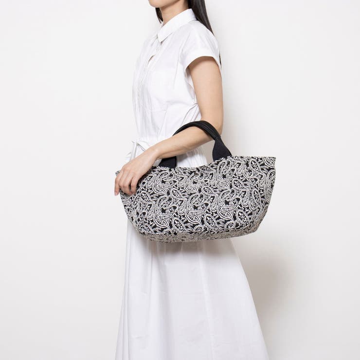 カシュカシュ cachecache / ペーズリー柄ジャガードトートバッグ | UNBILLION | 詳細画像7 