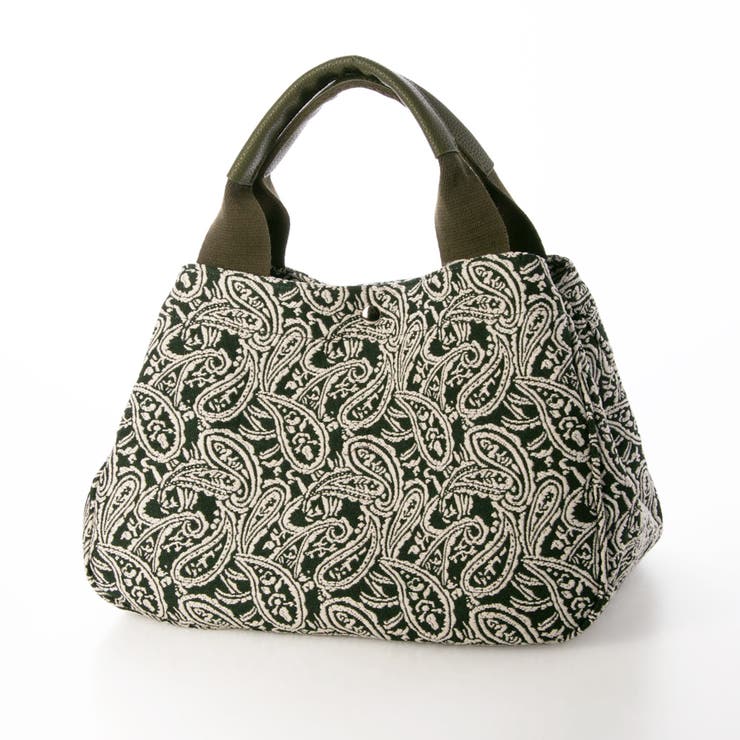 カシュカシュ cachecache / ペーズリー柄ジャガードトートバッグ | UNBILLION | 詳細画像14 