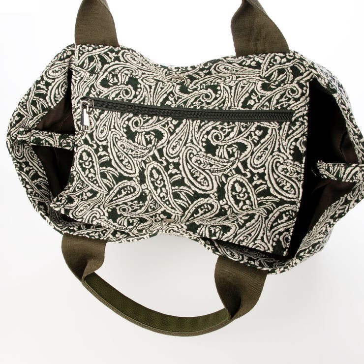 カシュカシュ cachecache / ペーズリー柄ジャガードトートバッグ | UNBILLION | 詳細画像15 