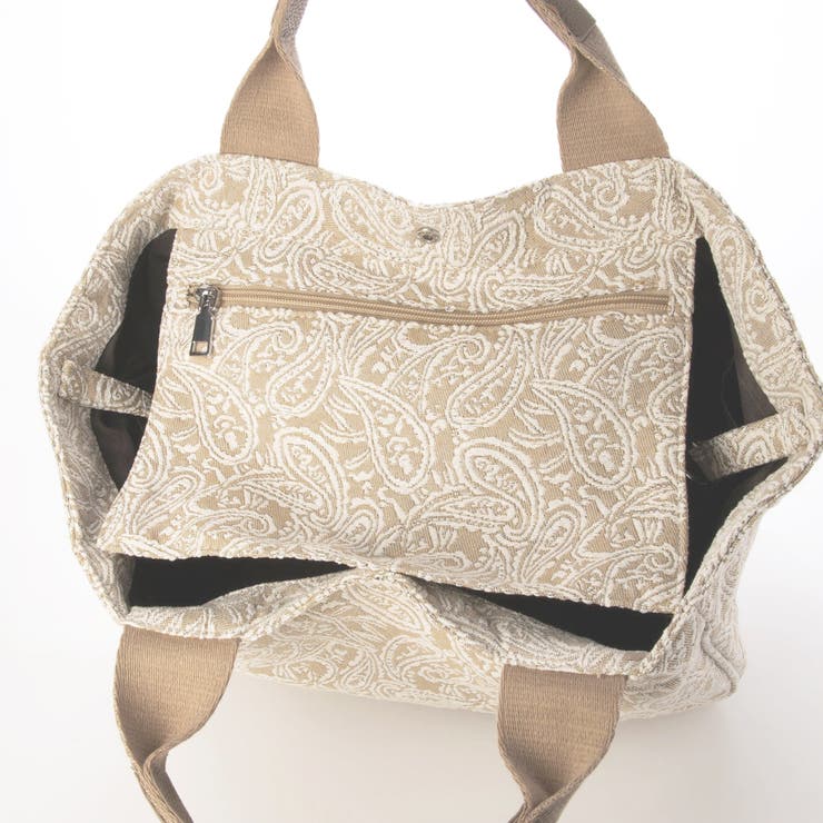 カシュカシュ cachecache / ペーズリー柄ジャガードトートバッグ | UNBILLION | 詳細画像5 