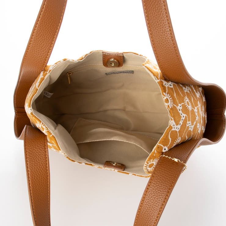 カシュカシュ cachecache / 刺繍生地トートバッグ | UNBILLION | 詳細画像12 