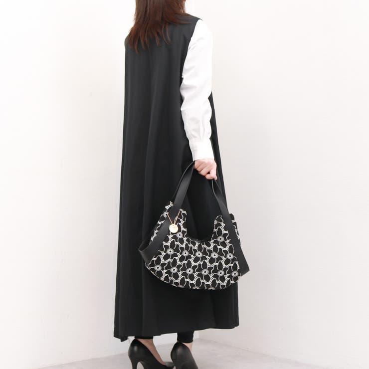 カシュカシュ cachecache / 刺繍生地トートバッグ | UNBILLION | 詳細画像15 