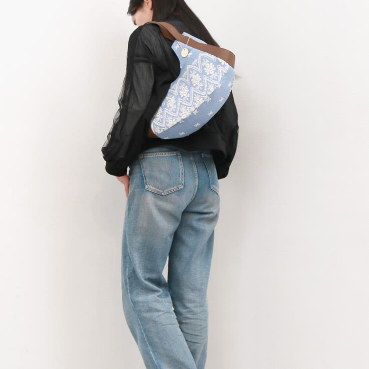 カシュカシュ cachecache / 刺繍生地トートバッグ | UNBILLION | 詳細画像3 