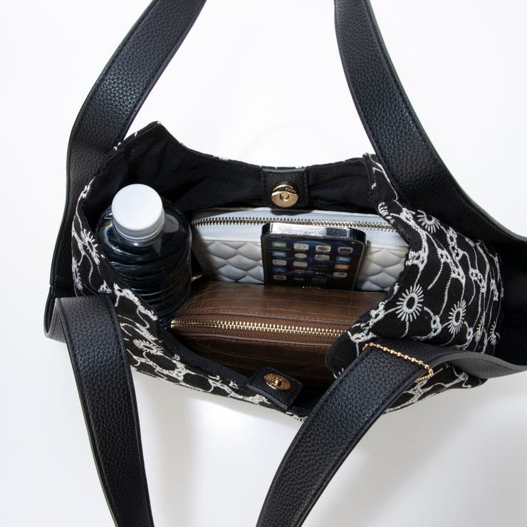 カシュカシュ cachecache / 刺繍生地トートバッグ | UNBILLION | 詳細画像21 