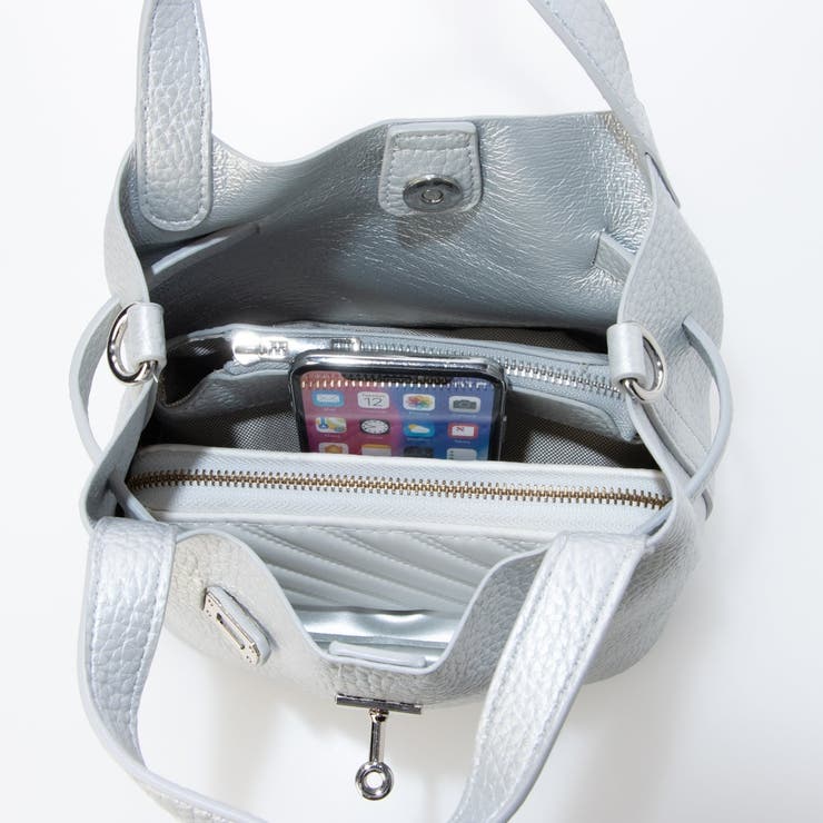 カシュカシュ cachechche / ヒネリ金具ベルトシボミニバッグ | UNBILLION | 詳細画像18 