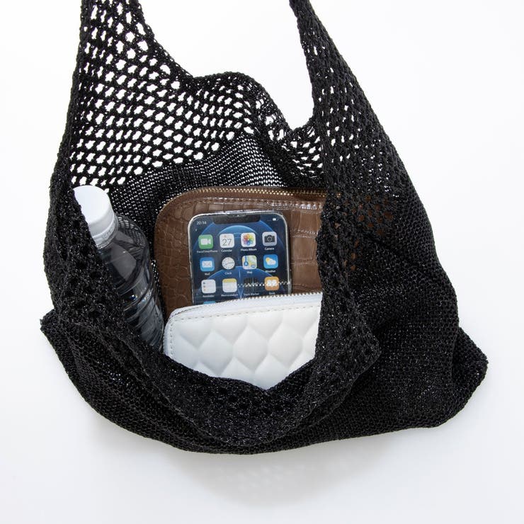 カシュカシュ cachecache / メタリック糸ホーボーバッグ | UNBILLION | 詳細画像17 