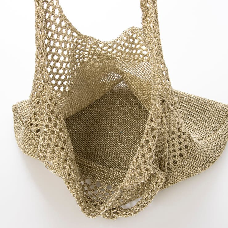 カシュカシュ cachecache / メタリック糸ホーボーバッグ | UNBILLION | 詳細画像4 