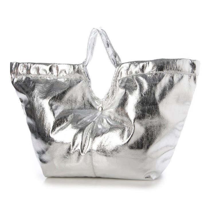 カシュカシュ cachecache / メタリックギャザーパッカブルトート | UNBILLION | 詳細画像3 