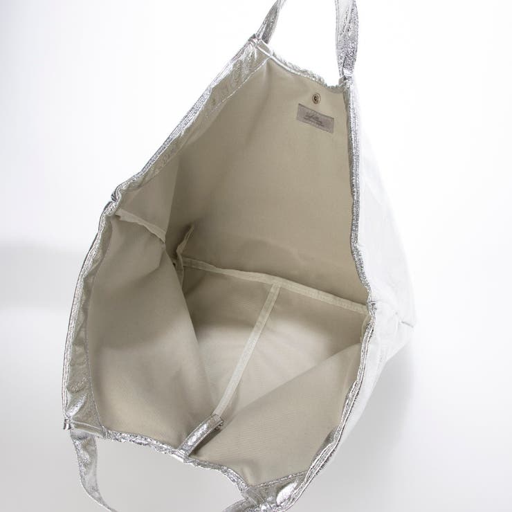 カシュカシュ cachecache / メタリックギャザーパッカブルトート | UNBILLION | 詳細画像4 