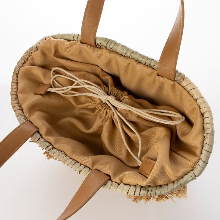 カシュカシュ cachecache / ラフィアフラワー付カゴバッグ | UNBILLION | 詳細画像14 