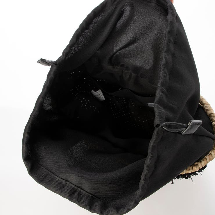 カシュカシュ cachecache / ラフィアフラワー付カゴバッグ | UNBILLION | 詳細画像23 