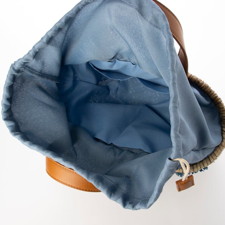 カシュカシュ cachecache / ラフィアフラワー付カゴバッグ | UNBILLION | 詳細画像8 