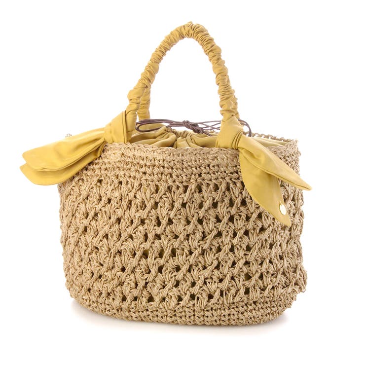 カシュカシュ cachecache / 下がりリボン柄編みトート | UNBILLION | 詳細画像32 