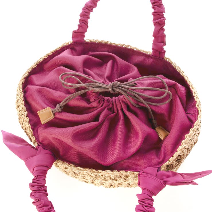 カシュカシュ cachecache / 下がりリボン柄編みトート | UNBILLION | 詳細画像4 