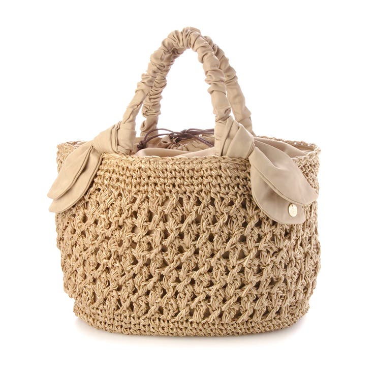 カシュカシュ cachecache / 下がりリボン柄編みトート | UNBILLION | 詳細画像45 