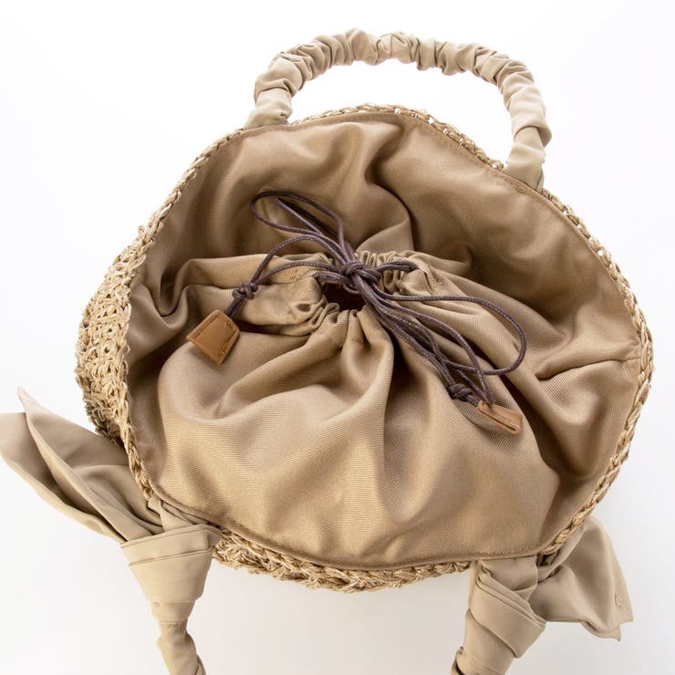 カシュカシュ cachecache / 下がりリボン柄編みトート | UNBILLION | 詳細画像46 