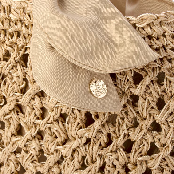 カシュカシュ cachecache / 下がりリボン柄編みトート | UNBILLION | 詳細画像48 