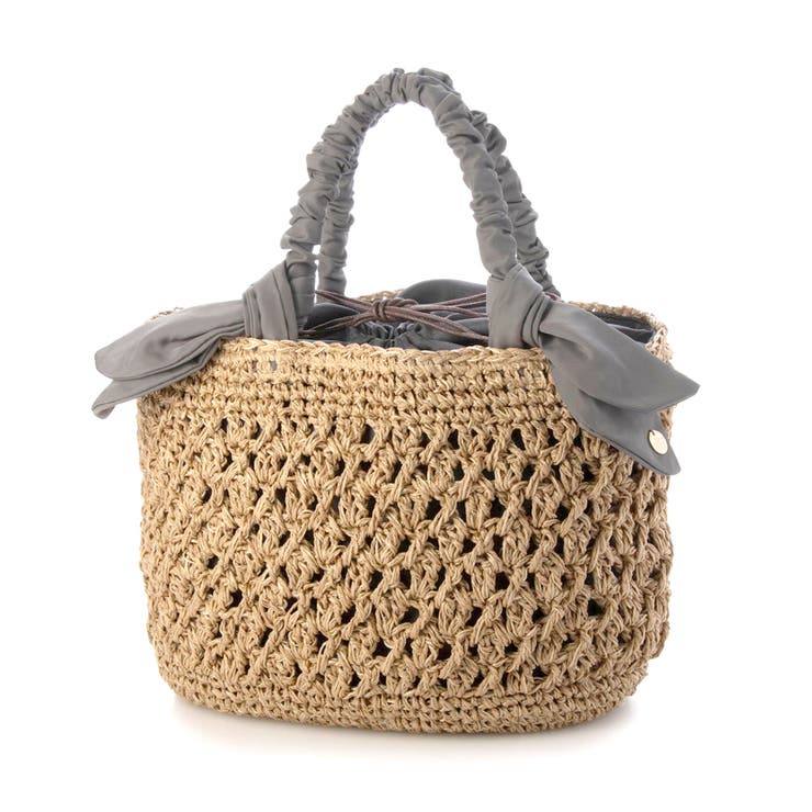 カシュカシュ cachecache / 下がりリボン柄編みトート | UNBILLION | 詳細画像50 