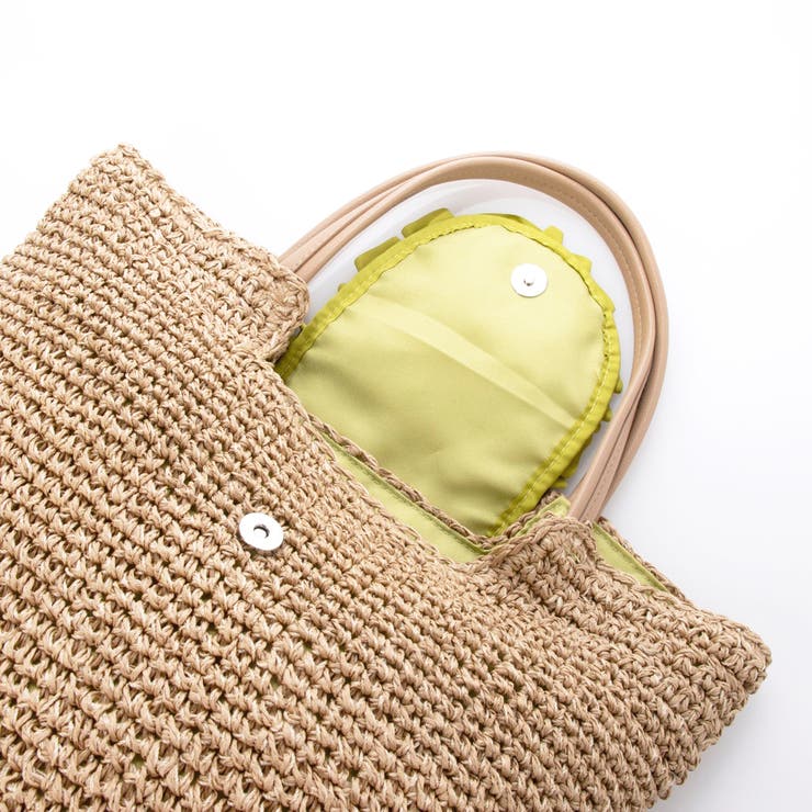 カシュカシュ cachecache / フリルフラップクロッシェトート | UNBILLION | 詳細画像4 