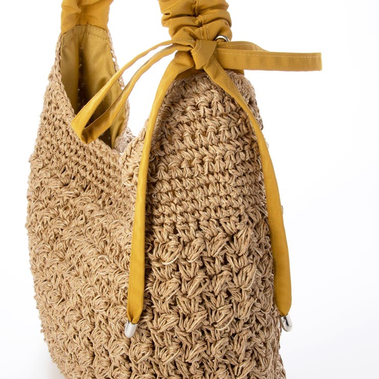 カシュカシュ / ドロストギャザーハンドル柄編2wayトート | UNBILLION | 詳細画像22 