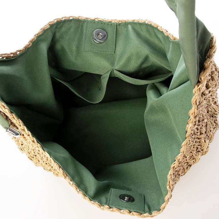 カシュカシュ / ドロストギャザーハンドル柄編2wayトート | UNBILLION | 詳細画像26 