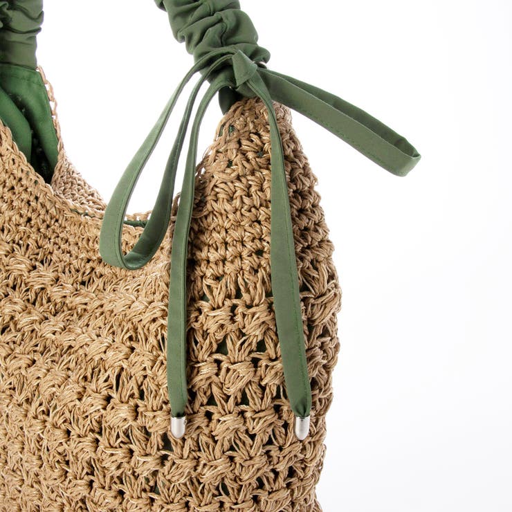 カシュカシュ / ドロストギャザーハンドル柄編2wayトート | UNBILLION | 詳細画像27 