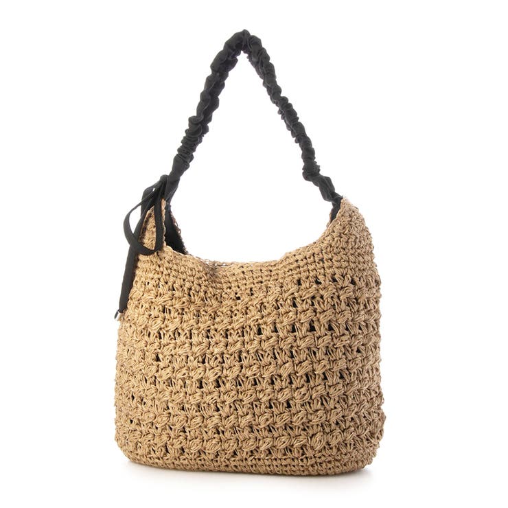 カシュカシュ / ドロストギャザーハンドル柄編2wayトート | UNBILLION | 詳細画像5 