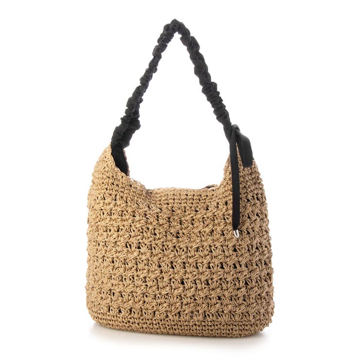 カシュカシュ / ドロストギャザーハンドル柄編2wayトート | UNBILLION | 詳細画像6 