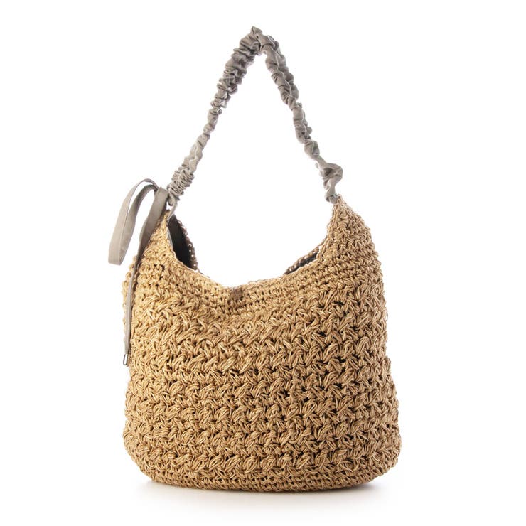 カシュカシュ / ドロストギャザーハンドル柄編2wayトート | UNBILLION | 詳細画像32 