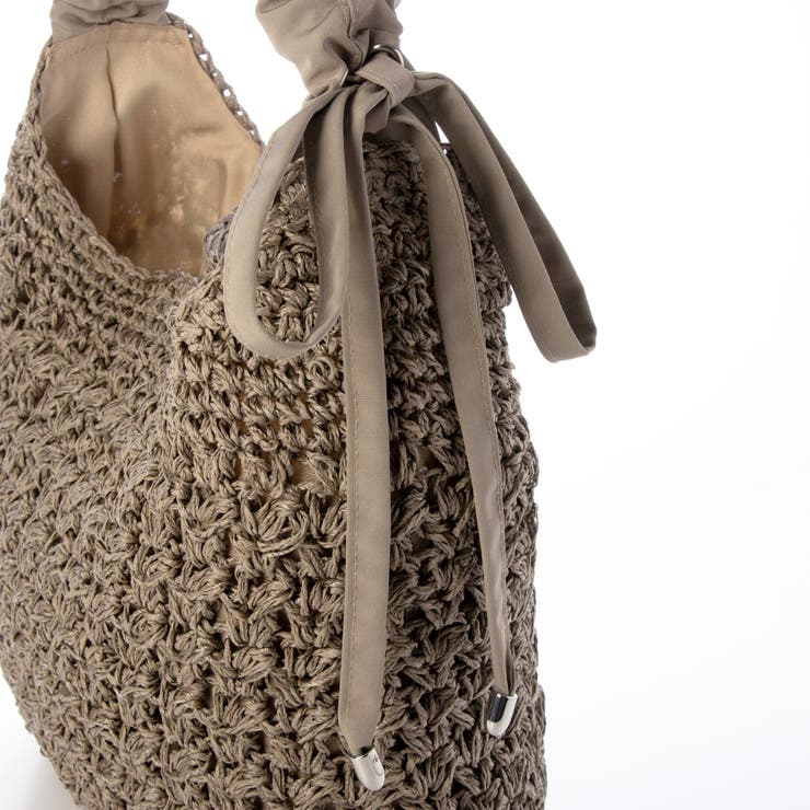 カシュカシュ / ドロストギャザーハンドル柄編2wayトート | UNBILLION | 詳細画像39 