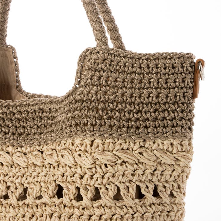 カシュカシュ cachecache / 切替柄編2wayミニトート | UNBILLION | 詳細画像15 