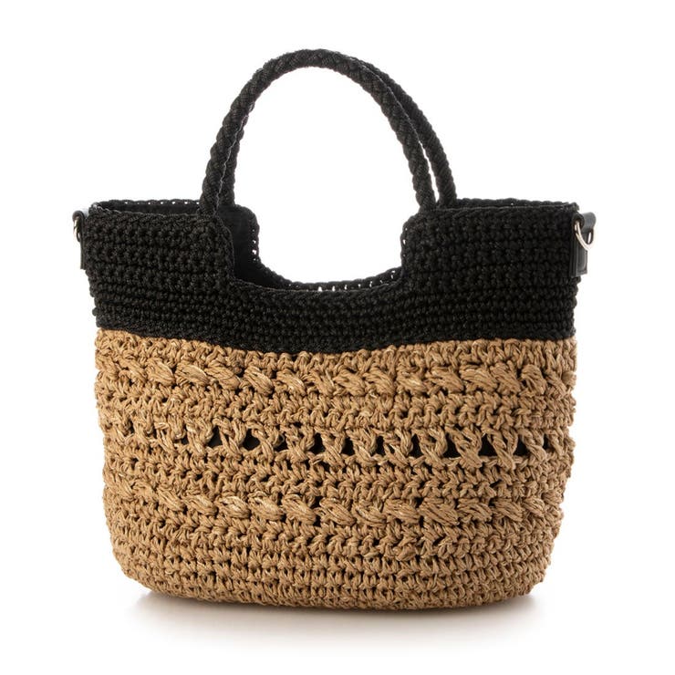 カシュカシュ cachecache / 切替柄編2wayミニトート | UNBILLION | 詳細画像18 