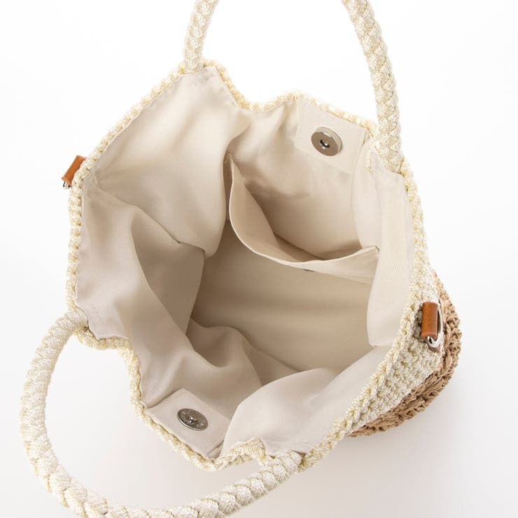 カシュカシュ cachecache / 切替柄編2wayミニトート | UNBILLION | 詳細画像25 