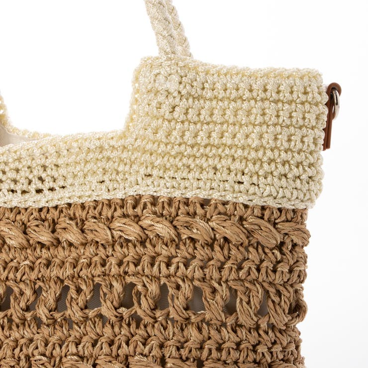 カシュカシュ cachecache / 切替柄編2wayミニトート | UNBILLION | 詳細画像26 