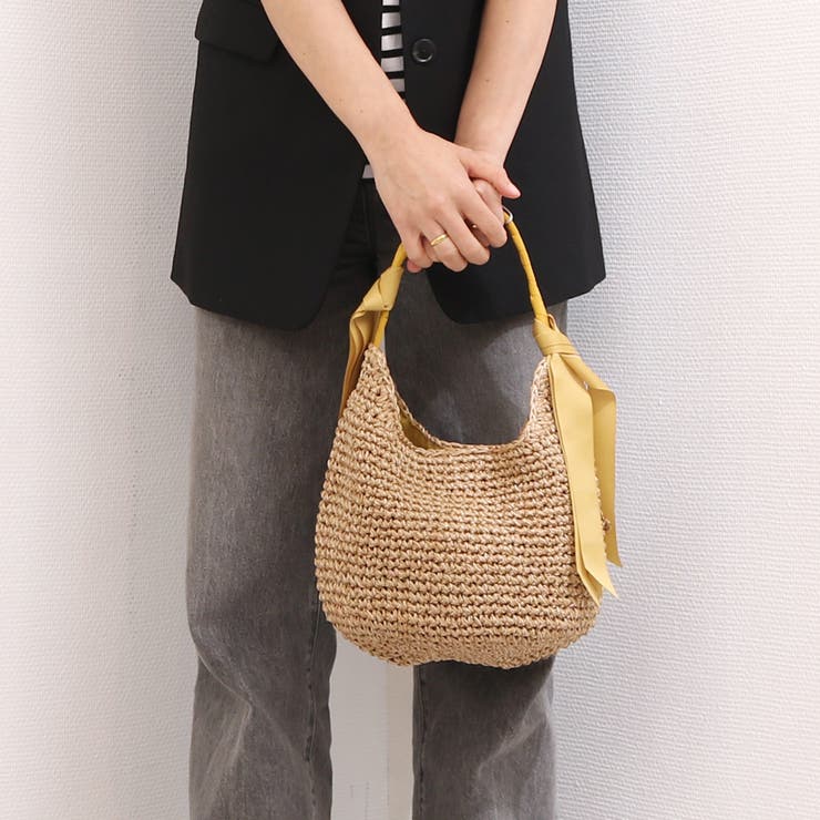 カシュカシュ / 下がりグログランクロッシェ2wayミニトート | UNBILLION | 詳細画像1 