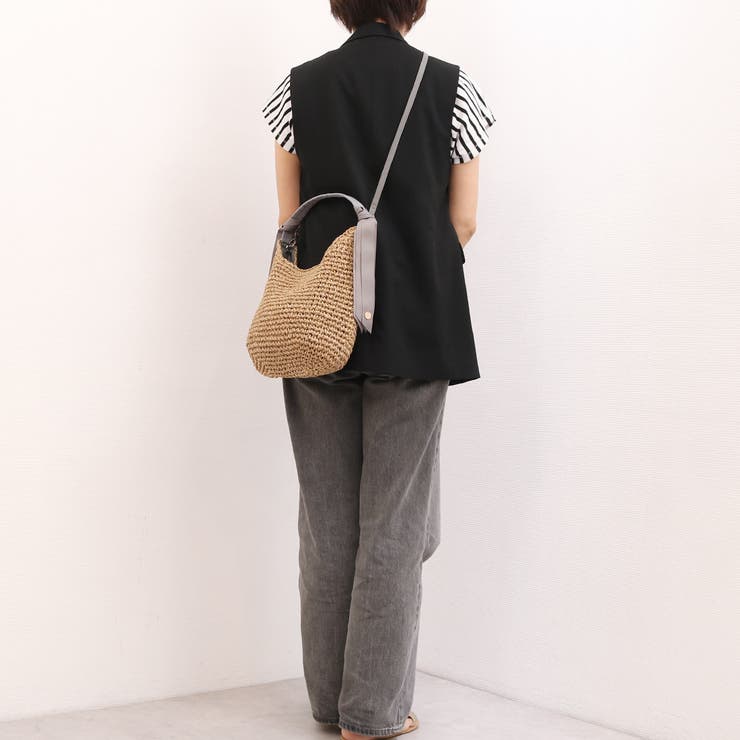 カシュカシュ / 下がりグログランクロッシェ2wayミニトート | UNBILLION | 詳細画像16 