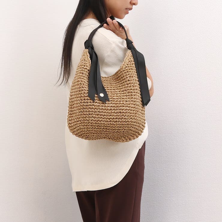 カシュカシュ / 下がりグログランクロッシェ2wayミニトート | UNBILLION | 詳細画像18 