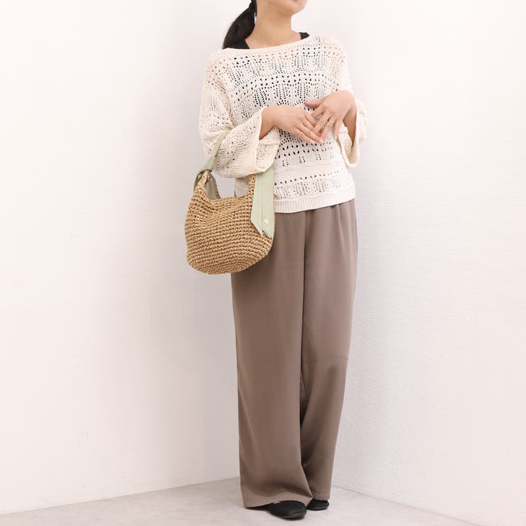 カシュカシュ / 下がりグログランクロッシェ2wayミニトート | UNBILLION | 詳細画像4 