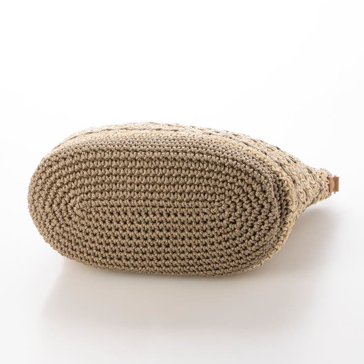 カシュカシュ / ボーダーコンビ編みワンハンドル2wayミニトート | UNBILLION | 詳細画像11 