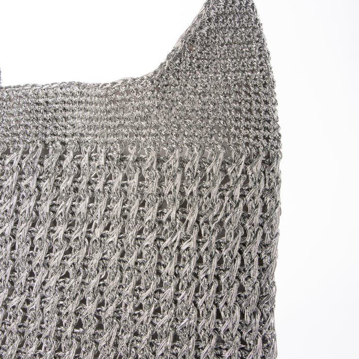 カシュカシュ cachecache / メタリックコードフリルハンドルトート | UNBILLION | 詳細画像21 