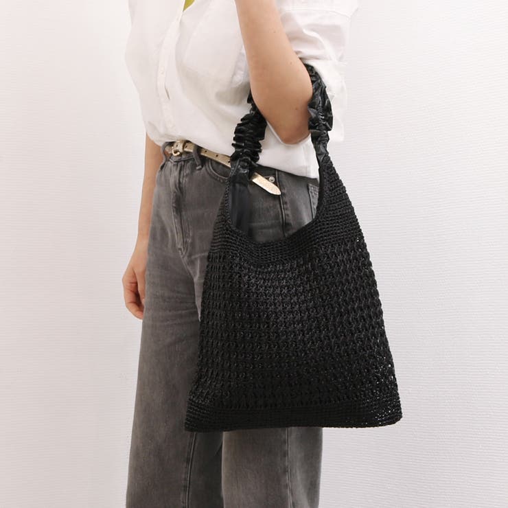 カシュカシュ cachecache / メタリックコードフリルハンドルトート | UNBILLION | 詳細画像7 