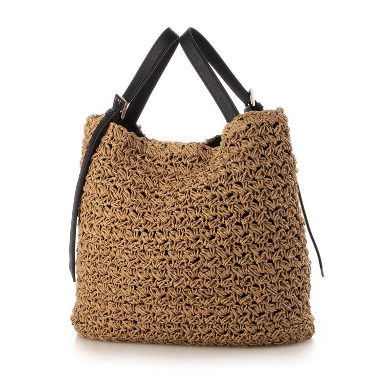 カシュカシュ cachecache / ベルトハンドル柄編トート | UNBILLION | 詳細画像9 