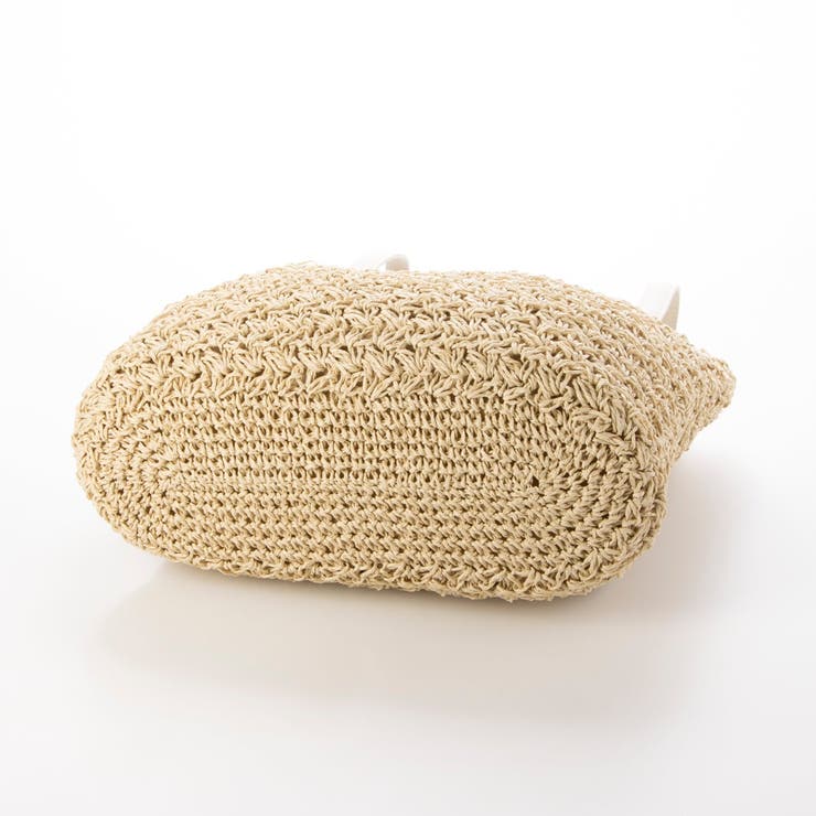 カシュカシュ cachecache / ベルトハンドル柄編トート | UNBILLION | 詳細画像4 