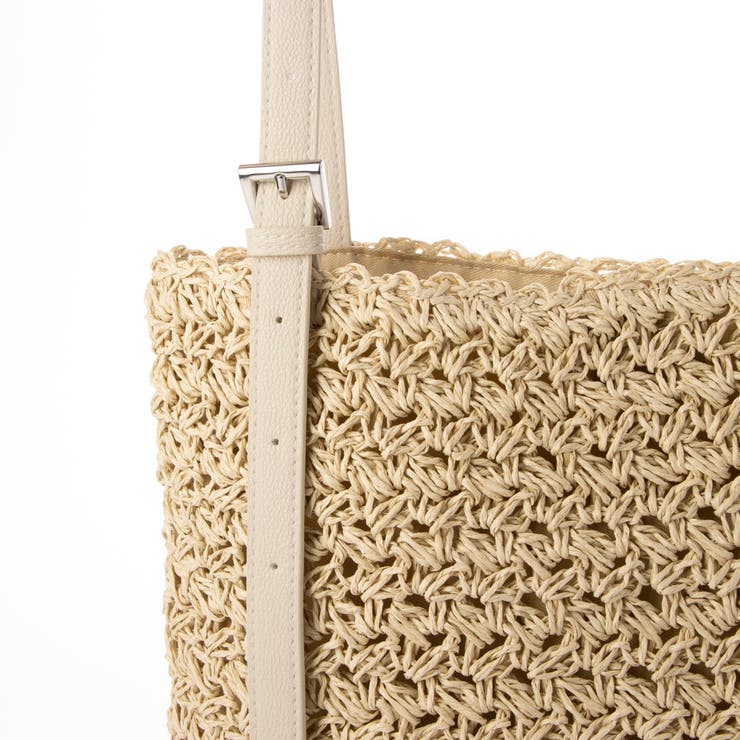 カシュカシュ cachecache / ベルトハンドル柄編トート | UNBILLION | 詳細画像7 