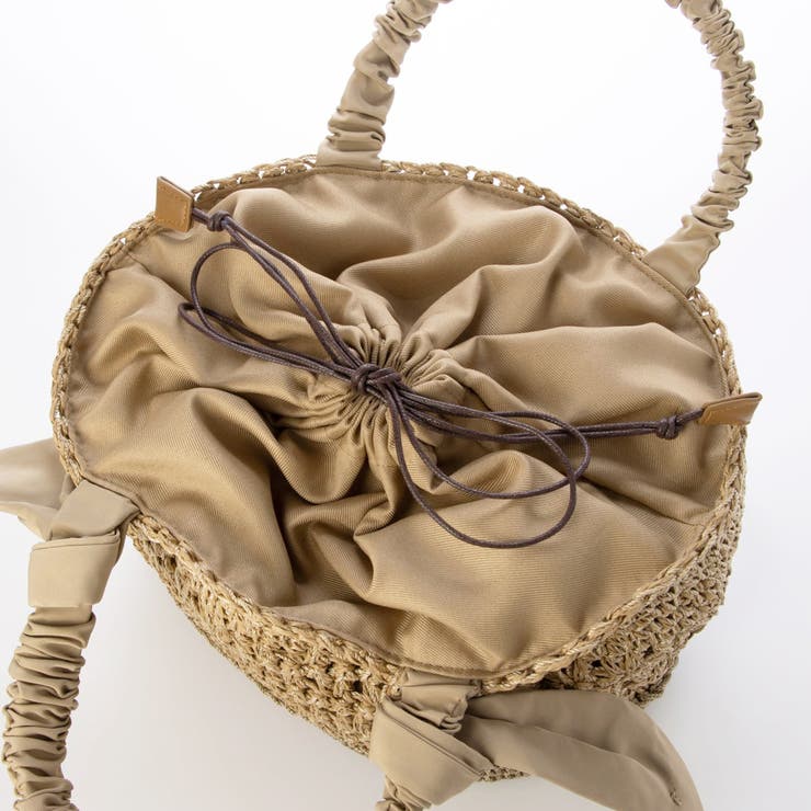 カシュカシュ cachecache / 下がりリボン切替編みトート | UNBILLION | 詳細画像23 