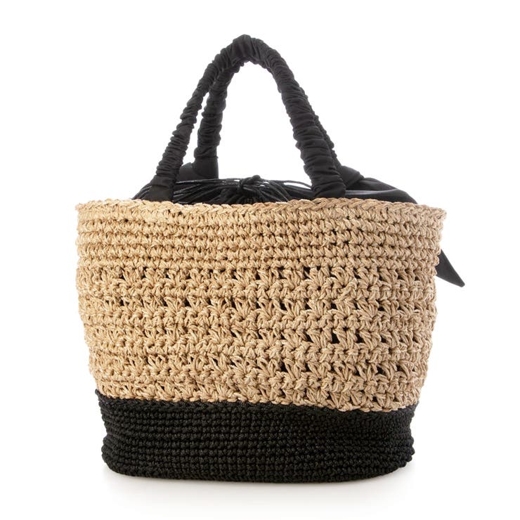 カシュカシュ cachecache / 下がりリボン切替編みトート | UNBILLION | 詳細画像27 